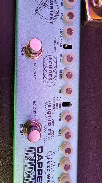 Valeton Dapper Indie Effect Strip with Tuner
