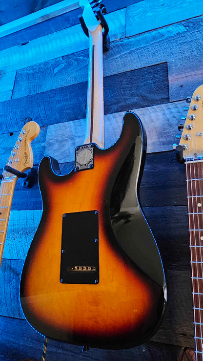 Fender Standard Stratocaster® Midnight Black Custom Edition